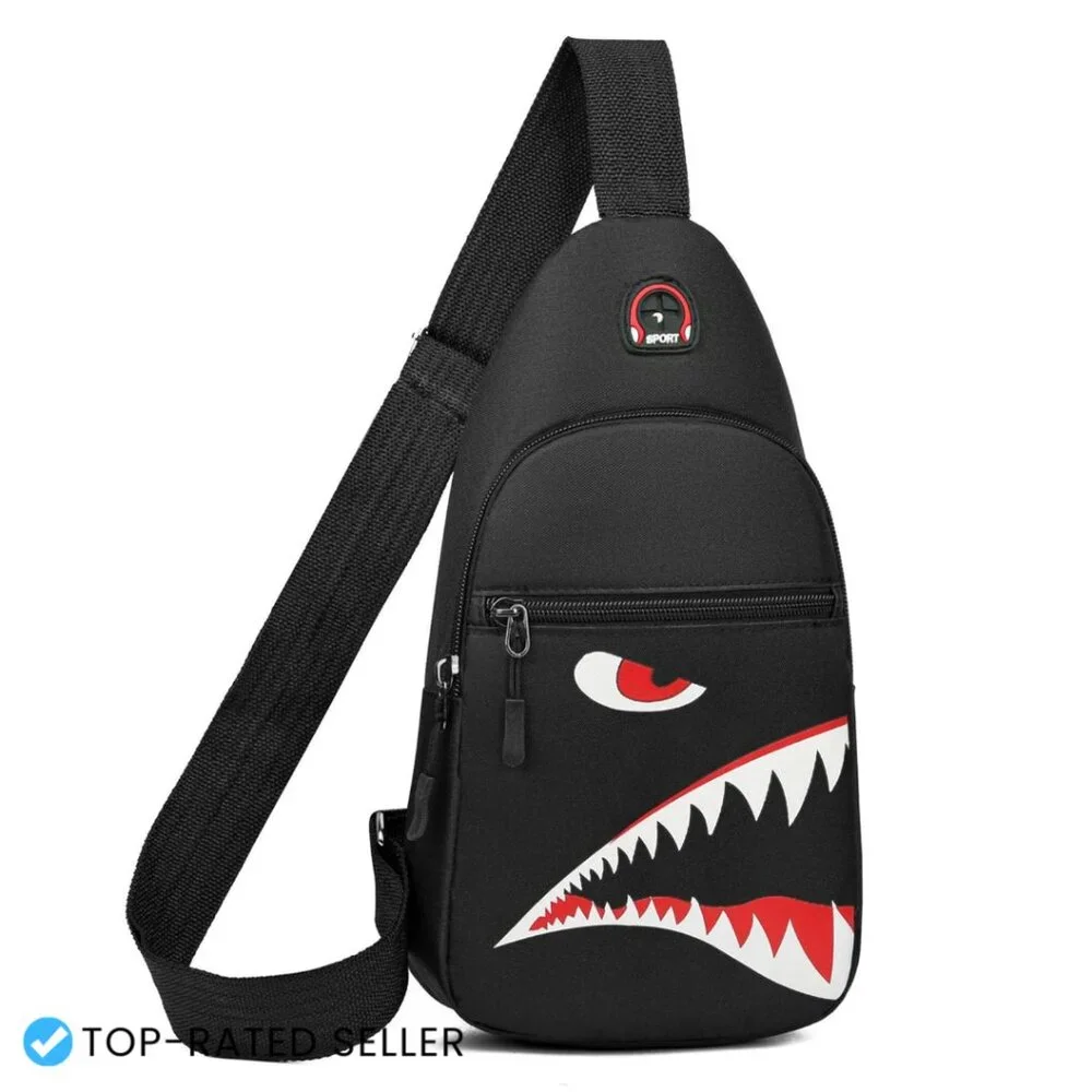 Men's Crossbody Sling Bag Adjustable Travel Sports Hiking Running Essential